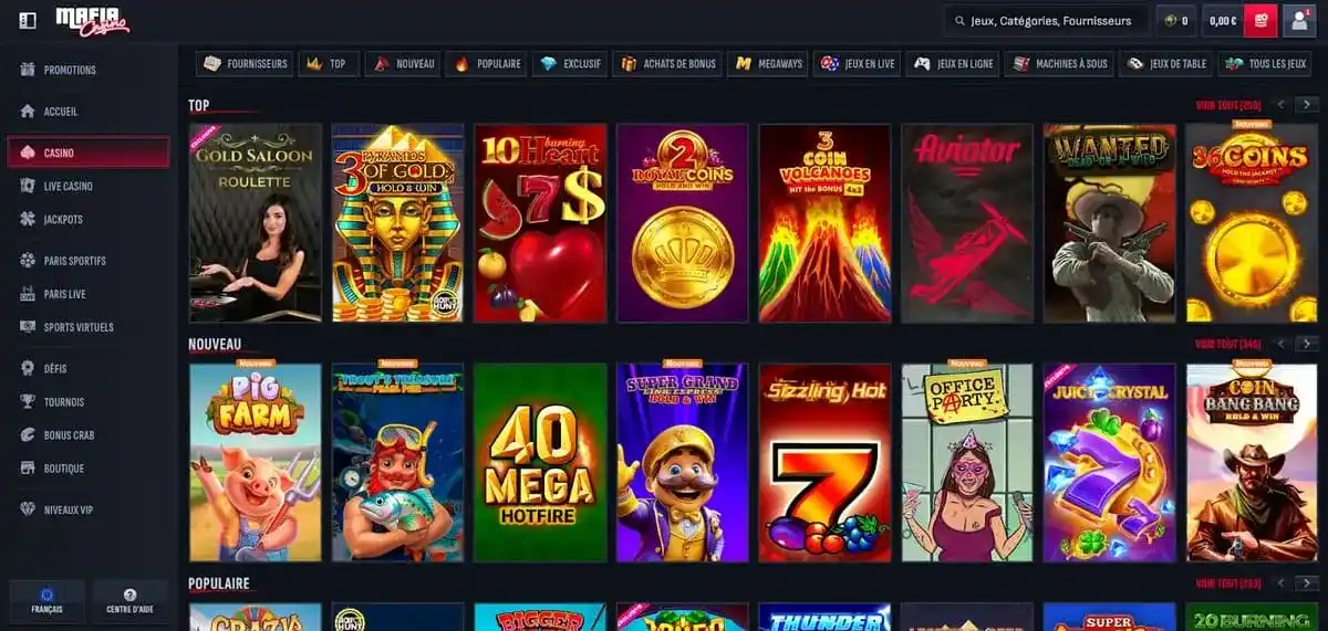 Mafia Casino casino review section 5